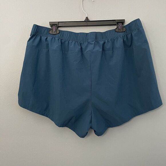 The North Face Shorts Womens XXL Blue Active Lightweight Pockets Workout Running - Picture 7 of 11